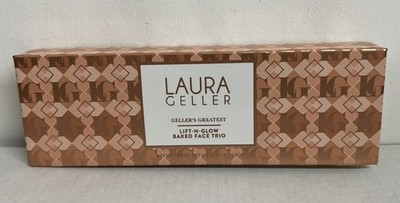 SEALED LAURA GELLER NEW Geller s Greatest Lift-n-Glow Baked Face Trio U36