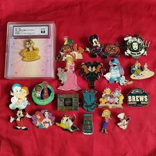 B2   Disney Mix Lot Of 20 Assorted Pins