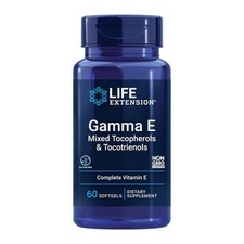 Gamma E Tocopherol/Tocotrienol 60 Softgels