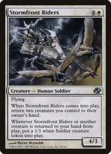 Stormfront Riders 20 PLC Planar Chaos MTG Human Soldier White Flying Reynolds NM