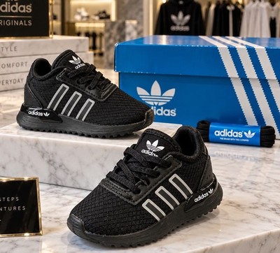 Adidas Originals U_Path X EL I Kinder Sneaker Schwarz Silber UK 4K EU 20 IG2888