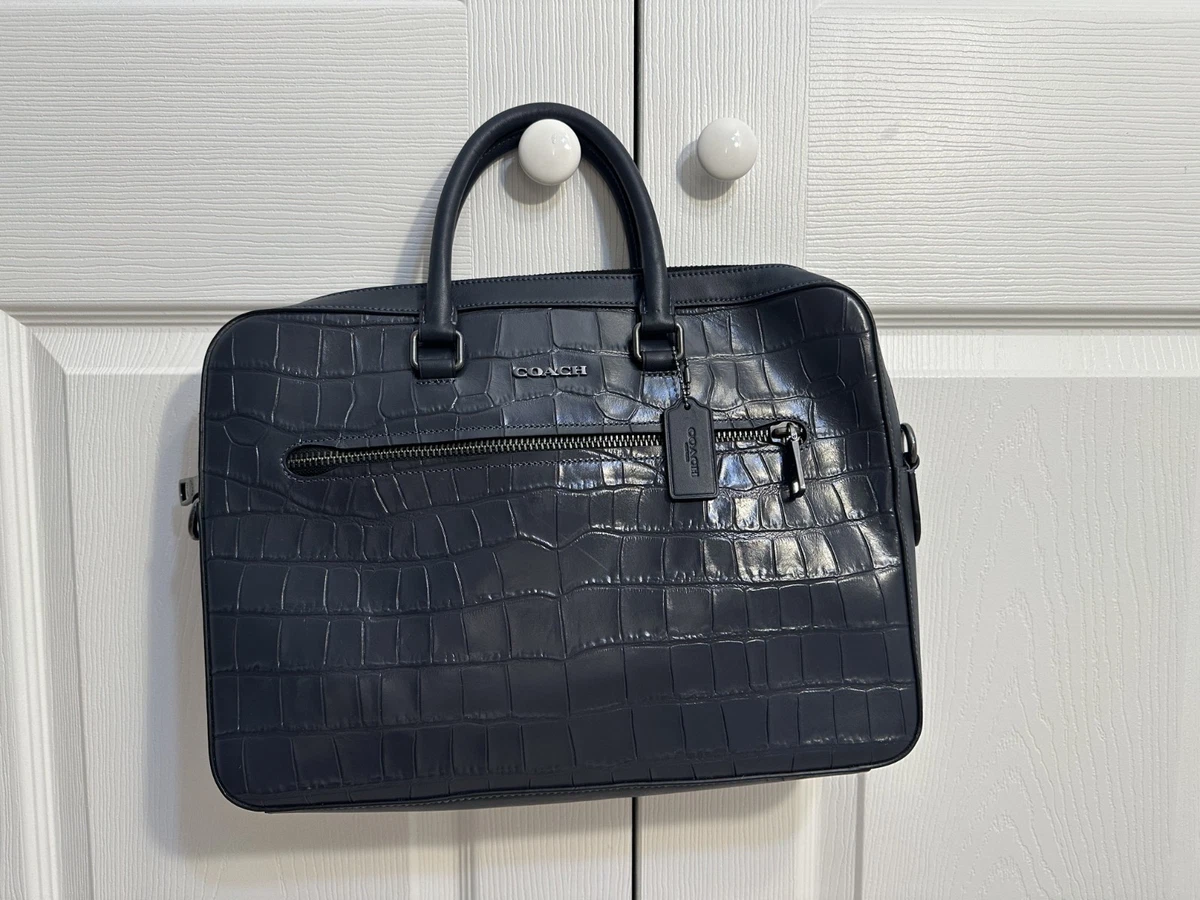 Coach Blue Briefcase/Document Case Bags for Men for sale | eBay
