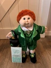 1988 cabbage patch kids Hm# 12, Red Shag Hair, Brown Eyes, Fairfax Garner, 11/1