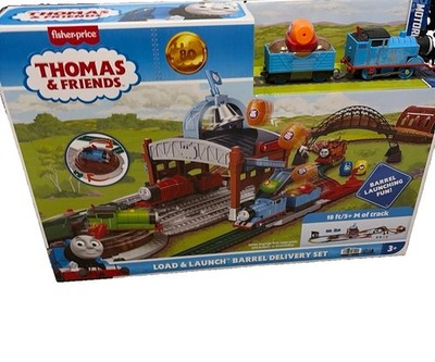 Fisher-Price Thomas & Friends Load & Launch Barrel Delivery Set Train Playset