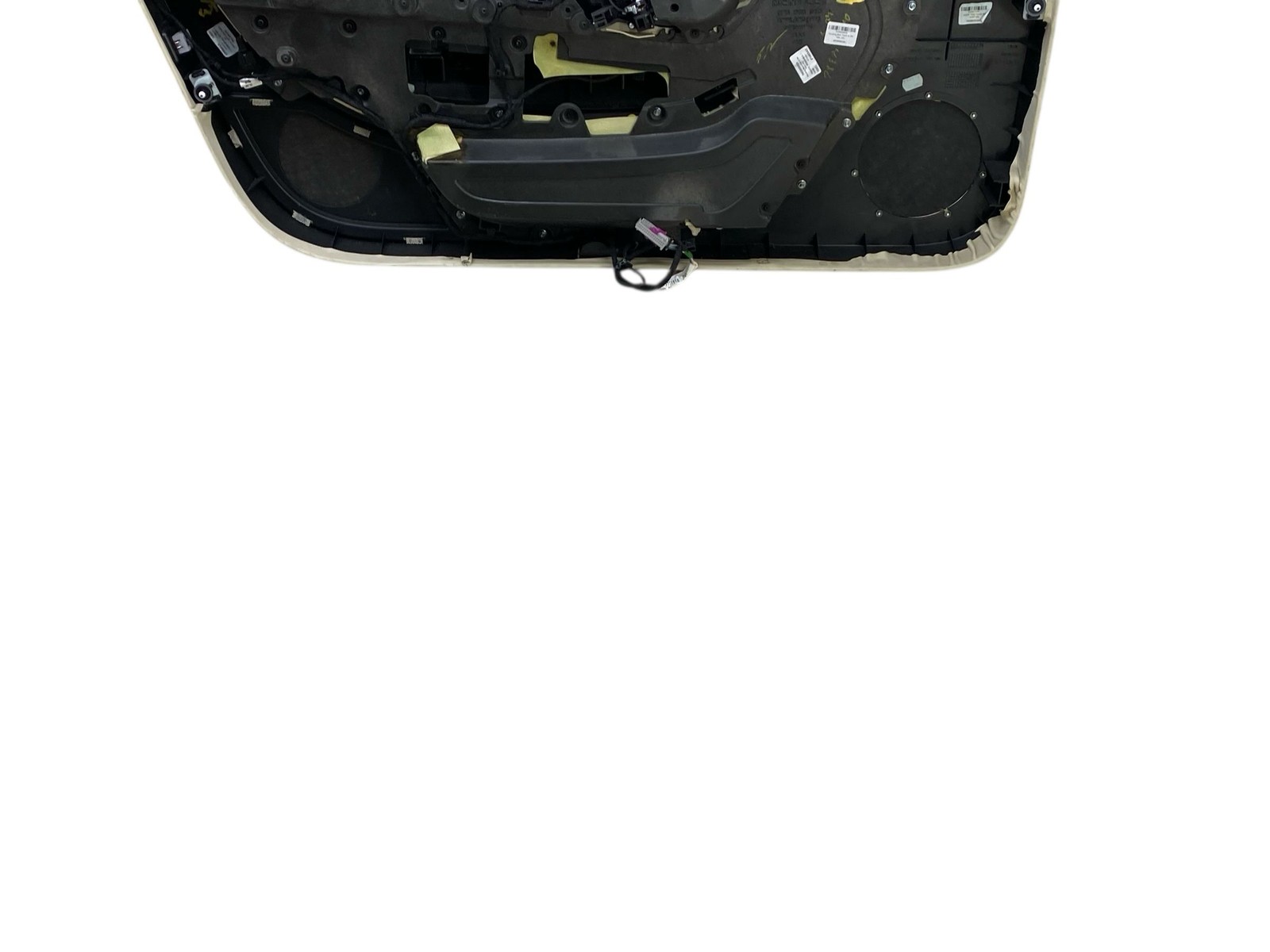 2015 BENTLEY CONTINENTAL RH RIGHT PASSENGER DOOR TRIM PANEL BLACK / LINEN OEM