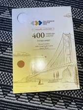 California Design Den Cali King White Fitted Sheet 400thread Sateen Cotton Deep