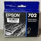Genuine Epson 702 Black Ink Cartridge BB 04/2026 OEM