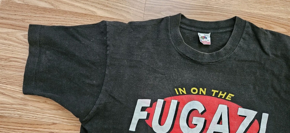 Vintage 90s Fugazi I'm On The Kill Taker Punk T Shirt Size L XL