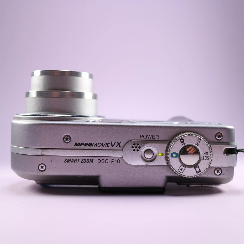 Sony Digital Camera Cybershot DSC-P10 5.0MP Silver Tested - Image 4 of 4