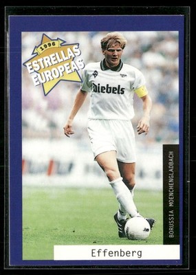 1996 Panini Estrellas Europeas Stefan Effenberg (Crease) Borussia