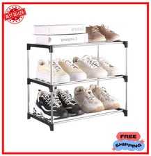 Narrow Stackable Shoe Rack Organizer For Entryway Doorway - Sale - Free Shipping