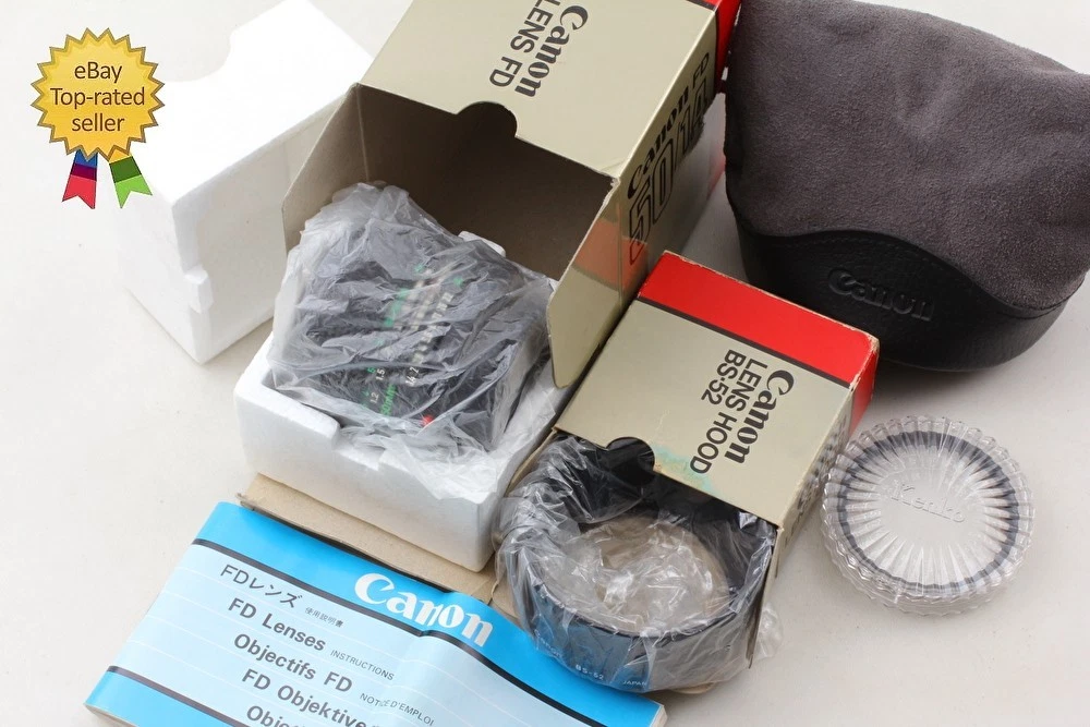 Canon FD 50mm f/1.4 Camera Lenses for sale | eBay