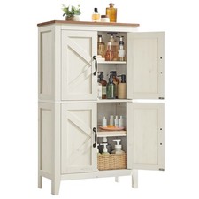 Farmhouse Storage Cabinet Floor Cabinet 0 Drawers