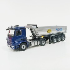 NZG 1:50 Mercedes-Benz MB AROCS 4X2 Dump Truck Alloy Model MEILLER RENT 1002/03