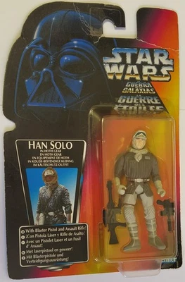 Star Wars Power Force Han Solo Hoth Gear Figurine D'Action Kenner - Photo 1/2