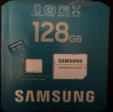 SAMSUNG EVO Select Micro SD-Memory-Card + Adapter 128gb