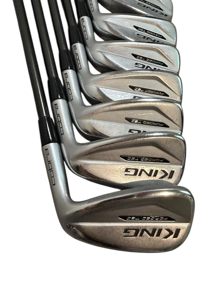 Juego de Hierro Forjado Tec Cobra King 5-GW Mano Derecha Grafito Retroceso F4 Flexión Rígida Foto 2 de 4