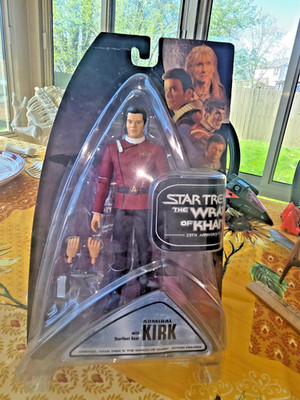 Star Trek II Wrath of Khan 25th Anniversary Admiral Kirk Action Figure Series 2