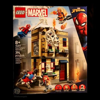 LEGO Marvel Spider-Man Peter Parker's Apartment 76317 New Sealed