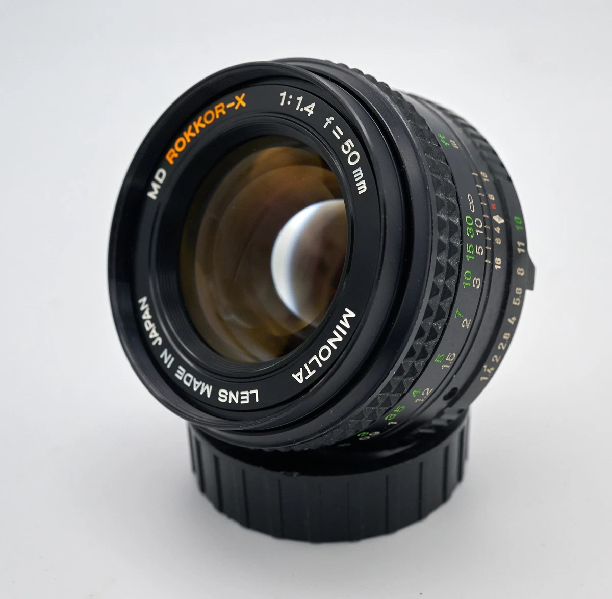 ミノルタ MINOLTA XD シルバー MD 50mm F/1.8 Minolta MD 50mm Focal Camera Lenses for sale | eBay