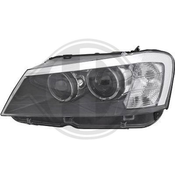 1X Hauptscheinwerfer Diederichs 1276985 FüR Bmw Links-image