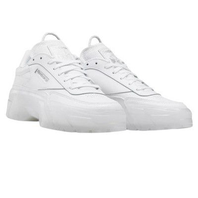 Reebok Cardi B Club C Junior 80's Retro Monochromatic Sneakers Size: 5