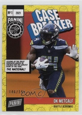 2021 Panini National Convention Case Breaker /199 DK Metcalf #CB6 16tx