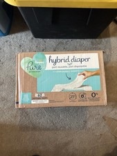 Pampers Pure Protection Hybrid Diaper 62 Count One Size