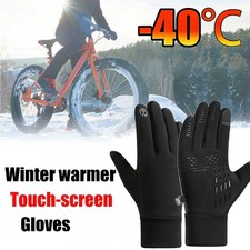 Thermal Windproof Waterproof Winter Gloves Touch Screen Warm Mittens Men Women