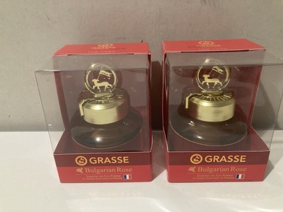 2 PACK Bullsone Grasse L'esterel Luxury Car Perfume Air Freshener Bulgarian Rose