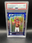 2024 PANINI DONRUSS OPTIC BLUE HYPER #248 JAYDEN DANIELS PSA 9