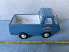 Tonka Blue  Pickup Truck Pressed Steel 70’s Pick Up Truck Vintage