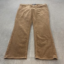 Polo Ralph Lauren Pants Mens 38x30 Brown Varick Slim Straight Corduroy RL Pony