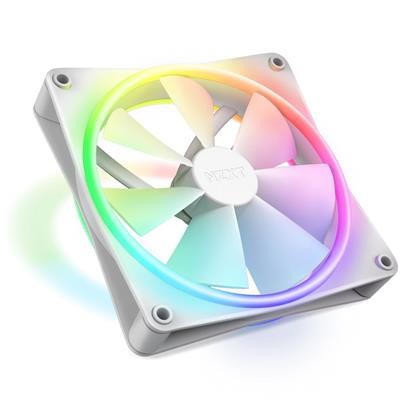 Nzxt F140 Rgb Duo 140Mm Pwm White Single Pack