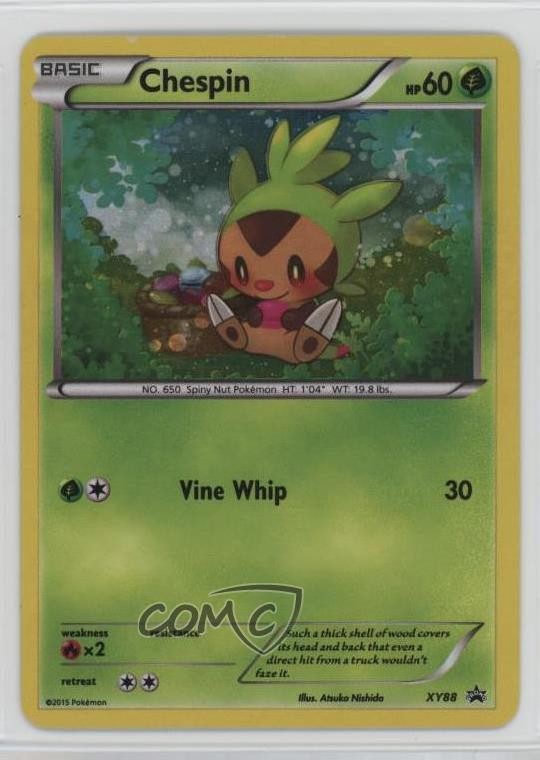 Chespin Pokémon XY Black Star Promo #XY88 15wt