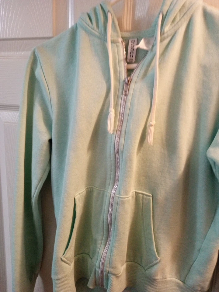 Sudadera con capucha Divided H&M verde menta para mujer talla XSmall Foto 4 de 4