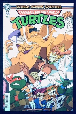 TEENAGE MUTANT NINJA TURTLES: SATURDAY MORNING ADVENTURES #33 - Cover A - New
