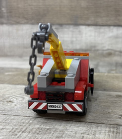 LEGO CITY 60137: Tow Truck Trouble Complete Build, Missing Some Stickers