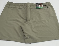 Gerry Men  s Pull-On Trail Shorts, Green, Size XL