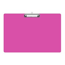 Extra Large Clipboard, 11 x 17 Red Plastic Drawing Boards, Horizontal Clip Bo...