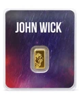 John Wick 24K .9999 Pure Gold Bar – 1/2 Gram in Sealed TEP Holder