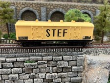 Wagon STEF Tout Métal – Échelle HO (1/87) – Ancien – Roco, FV, Pocher – Voir Photos