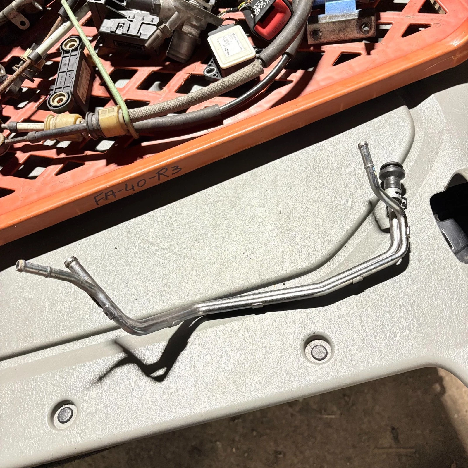 Honda CR-V multi pipe hard line assembly actual item reference view