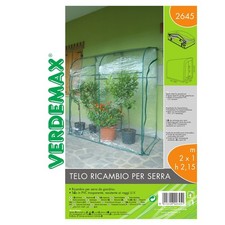 Telo di Ricambio per Serra a Parete Oleander Verdemax - 200x100x215 cm - 2645 (T