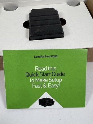 LandAirSea Sync Real-Time Vehicle Tracking Device for Cars  GPS Tracker - 4G LTE