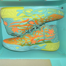 PUMA Scooby-Doo MB.04 Mystery Machine Aqua Basketball Sneakers 310776-01
