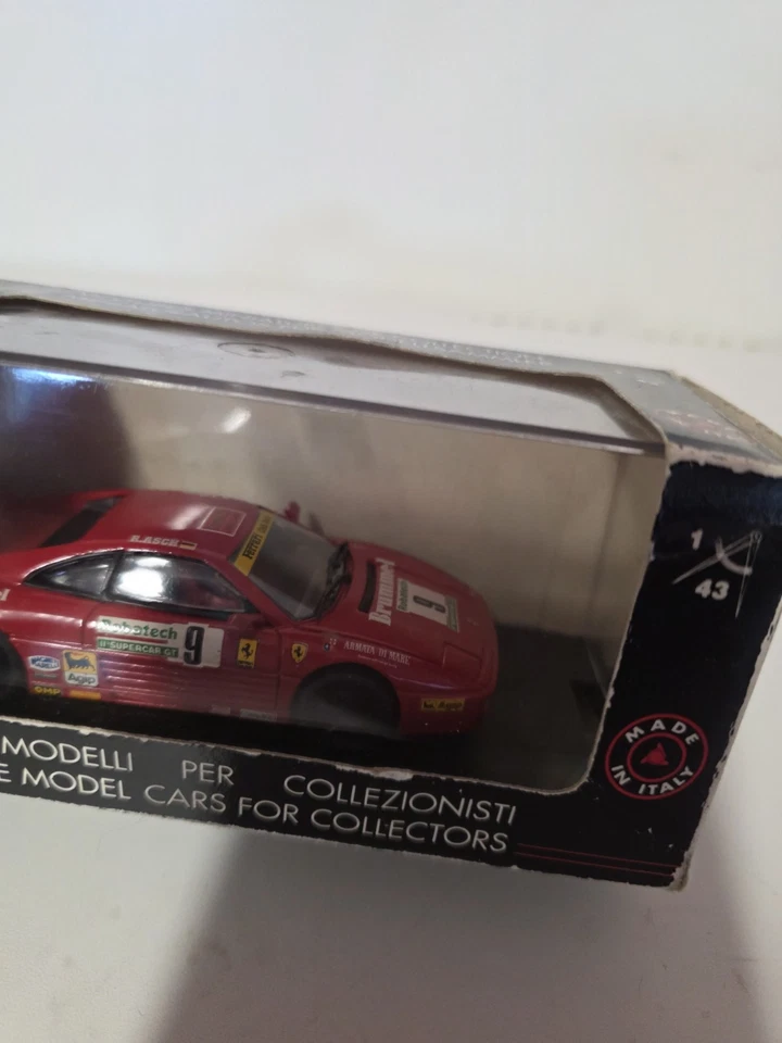 Bang 1/43 Scale Model Car 8019 - Ferrari 348 GT Competizione - Motor Show 93 — 第 3/4 张图片