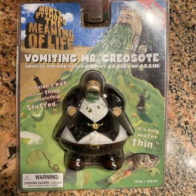 EXTREMELY RARE MONTY PYTHON VOMITING MR CREOSOTE TOY NEW IN BOX
