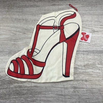 Rare Cloth High Heel Bag 1977 Vintage SKY BABY Small 9x7 