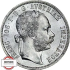 Austria KM 2222 1 Florin Franz Josef I. from 1875 in UNC-superb specimen 792